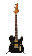 Load image into Gallery viewer, Guitarra Eléctrica Soloking MT-1 Modern 24 HH FMN Black Beauty Nafiri Special Run