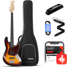 Load image into Gallery viewer, Bajo Eléctrico Donner DJB 510D Jazz Bass Sunburst
