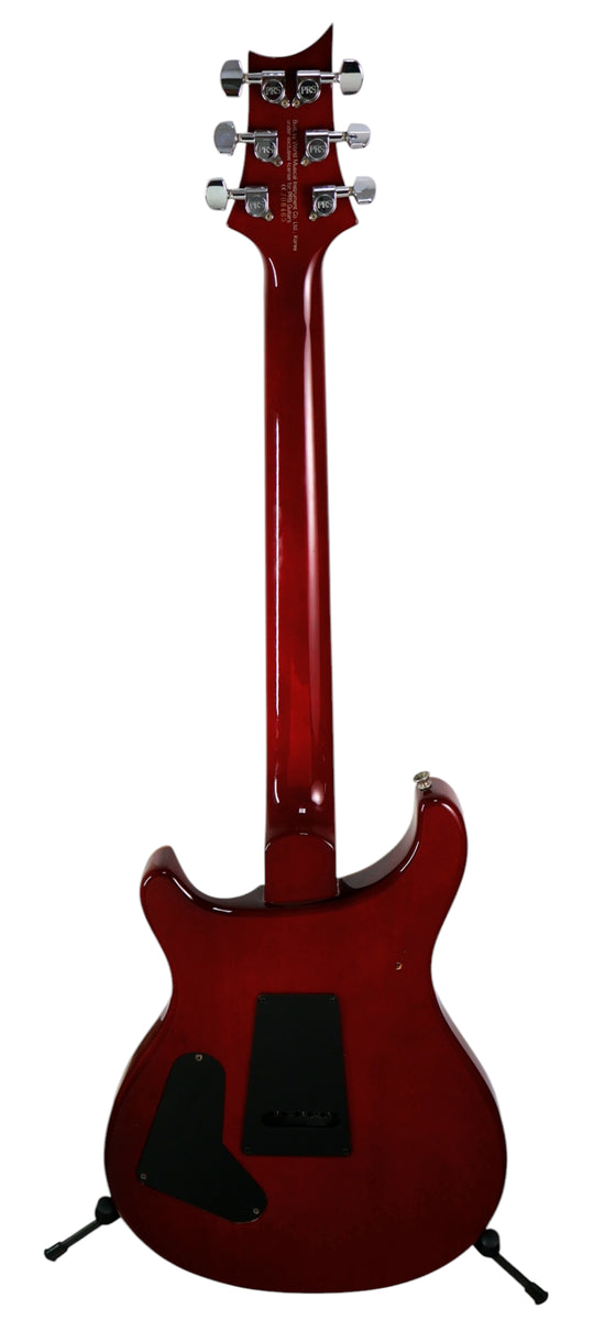 Guitarra Eléctrica PRS SE Custom 24 Flamed Top Cherry con Pickups