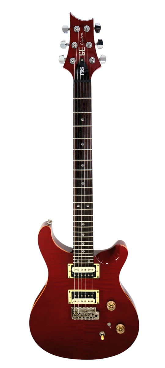 【11459】PRS SE Custom 24 seymour duncan Guitarra Eléctrica PRS SE Custom 24 Flamed Top Cherry con Pickups