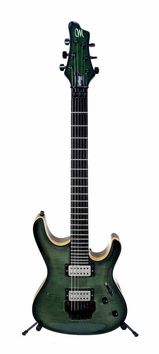 Mayones Setius Pro 6 GTM Dirty Green Burst Electric Guitar