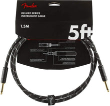 Cargar imagen en el visor de la galería, Cable para Instrumentos de 5ft con Punta Recta Fender Deluxe Series