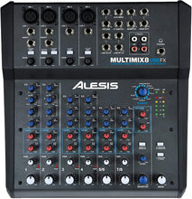 Cargar imagen en el visor de la galería, Consola Análoga con Interfaz USB de 8 Canales Alesis Multimix 8 USB FX