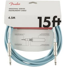 Cargar imagen en el visor de la galería, Cable para Instrumentos de 15ft con Punta Recta Fender Original Series - Colores Variados