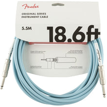 Cargar imagen en el visor de la galería, Cable para Instrumentos de 18.6ft con Punta Recta Fender Original Series - Colores Variados