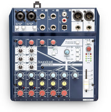Cargar imagen en el visor de la galería, Consola Análoga de 8 Canales Soundcraft Notepad-8FX