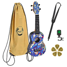 Cargar imagen en el visor de la galería, Paquete de Ukelele Soprano Ortega Keiki K2 Series