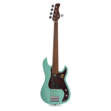 Cargar imagen en el visor de la galería, Bajo de 5 Cuerdas Sire Marcus Miller P5 Alder 2nd Gen Mild Green