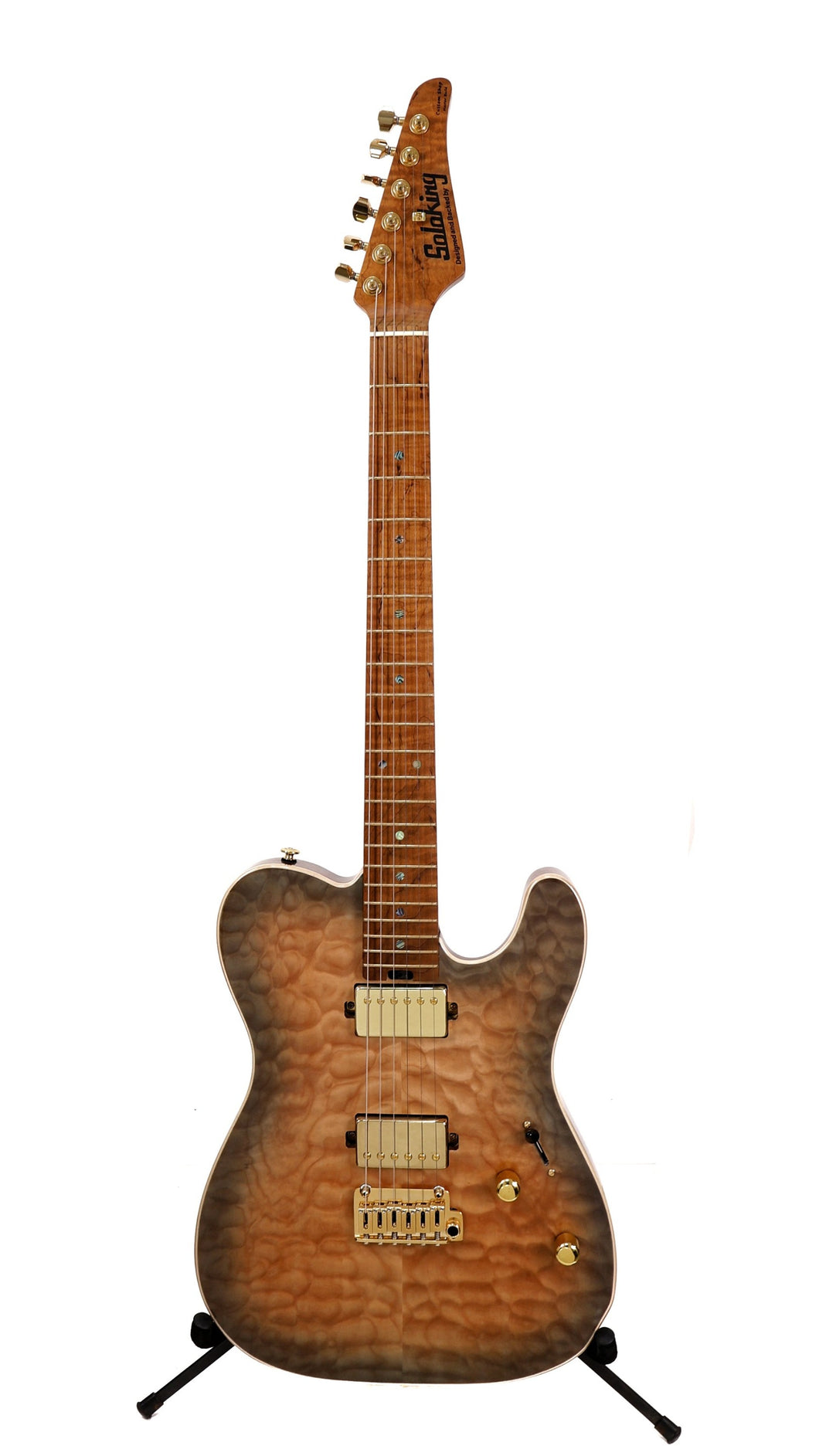 Guitarra Eléctrica Soloking MT-1 Custom 22 FMN Elite Feather Burst