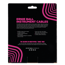 Cargar imagen en el visor de la galería, Cable de instrumento Ernie Ball Coiled 30ft straight/straight
