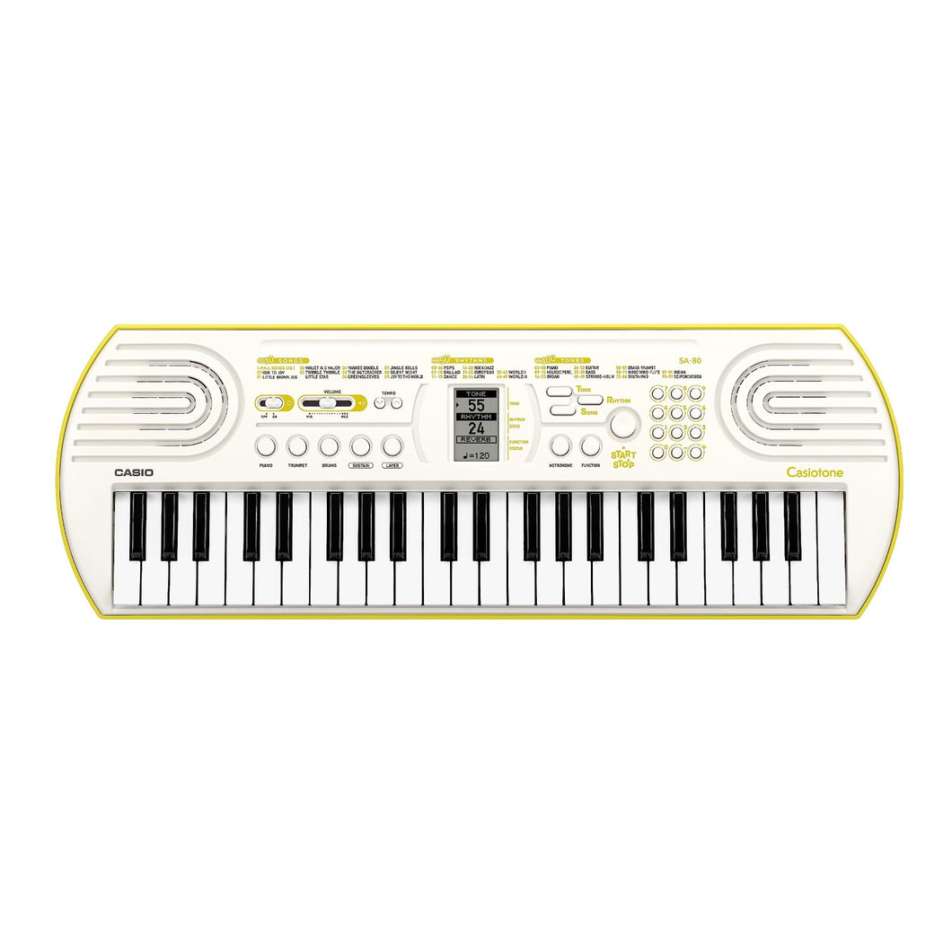 Casio SA-80 Series 44-Key Mini Digital Keyboard