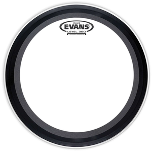 Parche Transparente para Bombo de 22" Evans EMAD 2