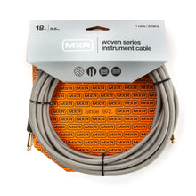Load image into Gallery viewer, 18ft MXR Woven Series DCIW18 Instrument Cable
