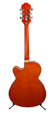 Load image into Gallery viewer, Guitarra Eléctrica Hollow Body Epiphone Emperor Swingster Sunrise Orange 2012
