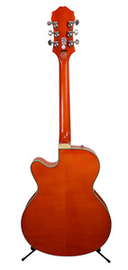 Guitarra Eléctrica Hollow Body Epiphone Emperor Swingster Sunrise Orange 2012