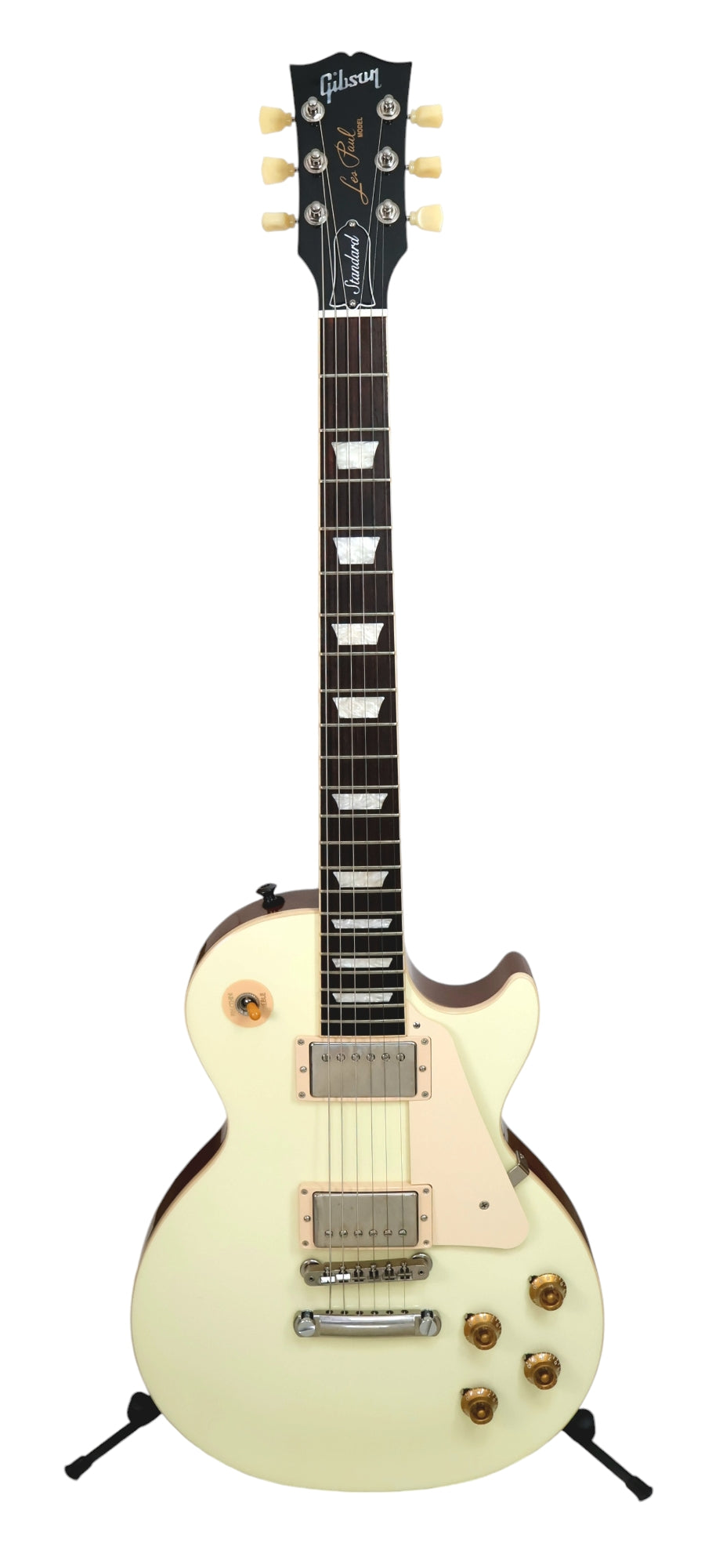 Guitarra Eléctrica Gibson Les Paul Standard '50s Plain Top Classic White 2021