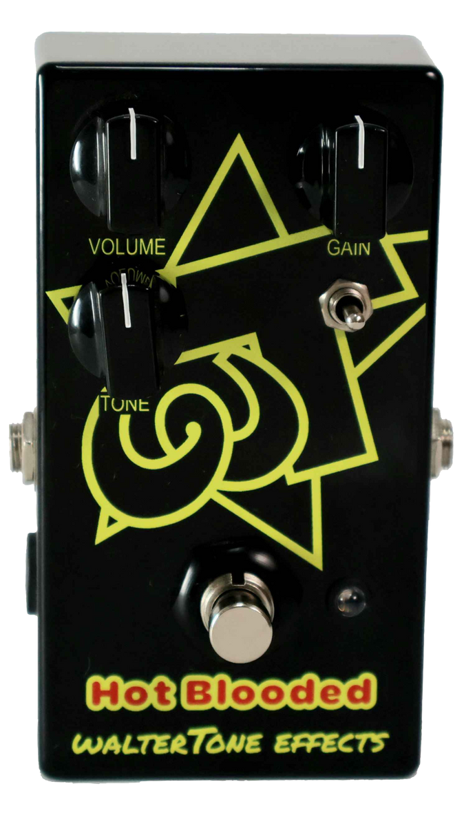 Waltertone Effects Hot blooded Distortion Pedal – Rockaholic Music Shop