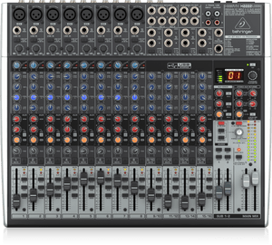Mezclador Behringer de 22 Entradas 24-bits XENYX X2222-USB