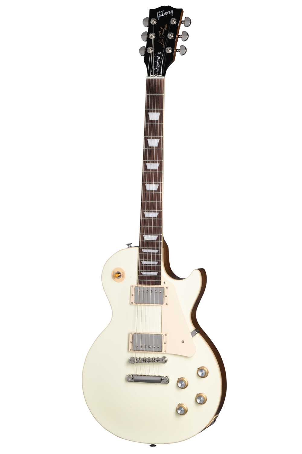 Guitarra Eléctrica Gibson Les Paul Standard '60s Plain Top Classic White