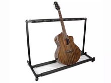 Cargar imagen en el visor de la galería, Pedestal Rack Plegable de 7 Instrumentos para Guitarra/Bajo Deviser PF-D07
