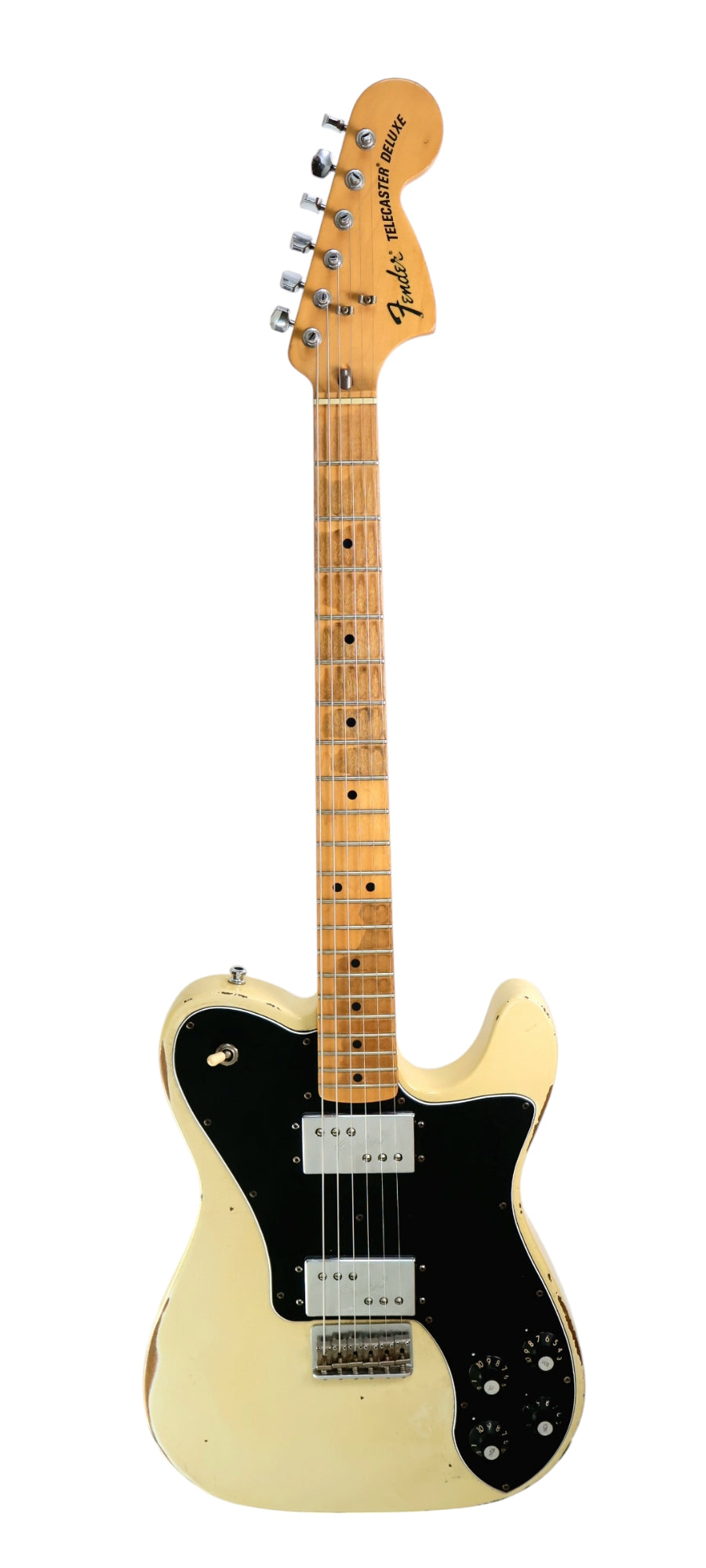 Guitarra Eléctrica Fender Road Worn 72's Telecaster Deluxe Olympic White MIM 2010