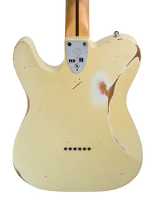 Guitarra Eléctrica Fender Road Worn 72's Telecaster Deluxe Olympic White MIM 2010