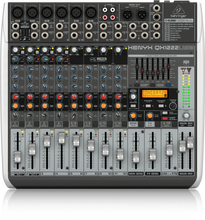 Load image into Gallery viewer, 12 Channel Passive Analog Console with USB Interface and Behringer Xenyx QX1222USB Multi-Effects Processor
