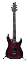 Cargar imagen en el visor de la galería, Guitarra Eléctrica Schecter Diamond Series Blackjack SLS C-1 FR Trans Purple Burst
