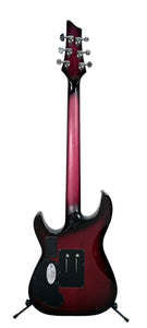 Guitarra Eléctrica Schecter Diamond Series Blackjack SLS C-1 FR Trans Purple Burst