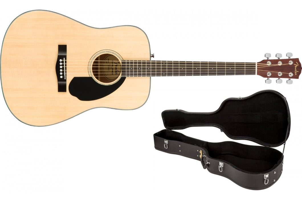 Guitarra Acústica Dreadnought Fender CD-60S V3 con Case