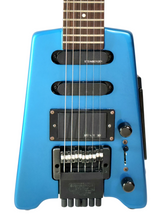 Cargar imagen en el visor de la galería, Guitarra Eléctrica Steinberger Spirit Headless Stock Azul Repintada
