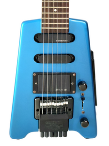 Guitarra Eléctrica Steinberger Spirit Headless Stock Azul Repintada