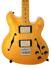 Cargar imagen en el visor de la galería, Bajo Fender Semihollow Modern Player Starcaster Natural
