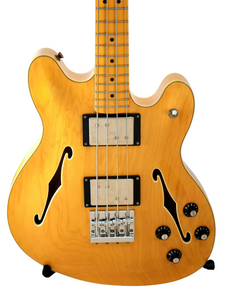 Bajo Fender Semihollow Modern Player Starcaster Natural