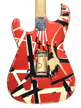 Cargar imagen en el visor de la galería, Guitarra Eléctrica EVH Frankenstrat Roja
