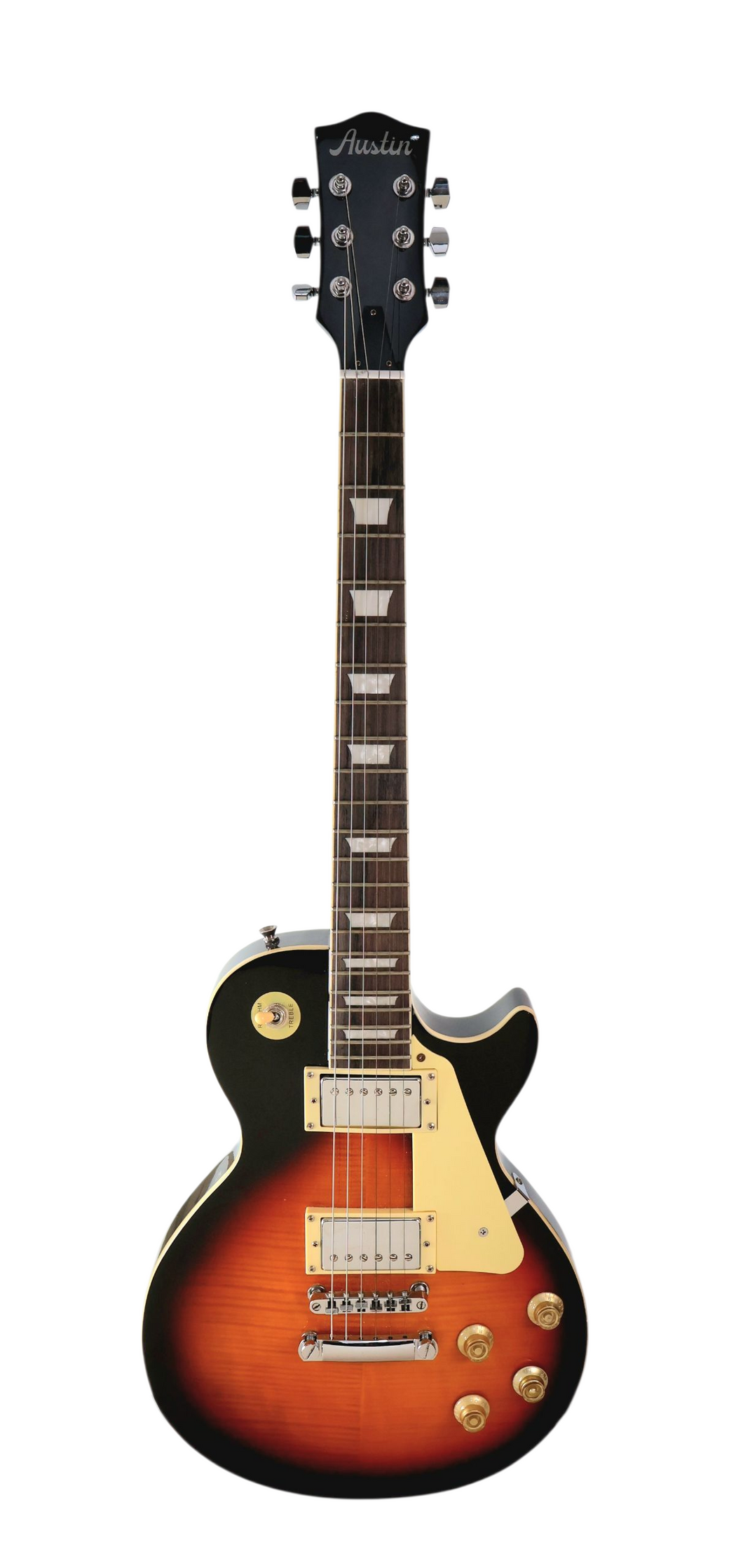 Guitarra Eléctrica Austin Estilo Les Paul Sunburst