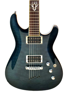 Guitarra Eléctrica Ibanez SZ 520 QM transparent green