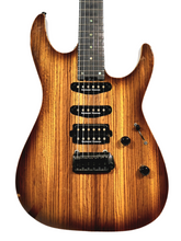 Load image into Gallery viewer, Guitarra Eléctrica ESP M-III GT Zebrawood Top Tobacco Sunburst
