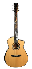 Cargar imagen en el visor de la galería, Guitarra Electroacustica Sevillana 1906 A-3 con efectos
