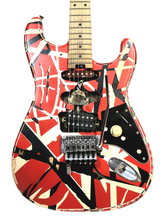 Cargar imagen en el visor de la galería, Guitarra Eléctrica EVH Frankenstrat Roja
