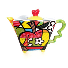 Load image into Gallery viewer, Britto Giftcraft Collection 2010 Apple Teapot
