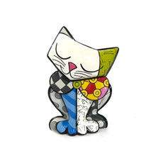 Load image into Gallery viewer, Britto Giftcraft Collection 2009 Happy Cat Ornament
