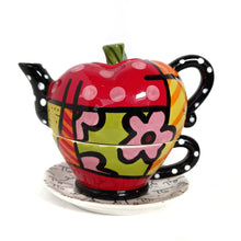 Load image into Gallery viewer, Britto Giftcraft Collection 2010 Tea for One Teapot - Apple
