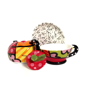 Britto Giftcraft Collection 2010 Tea for One Teapot - Apple