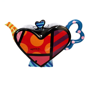 Britto Giftcraft Collection 2010 Heart Teapot