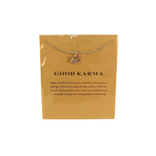 Load image into Gallery viewer, Karma Series Necklace - Good Karma
