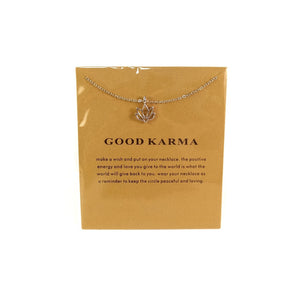 Karma Series Necklace - Good Karma