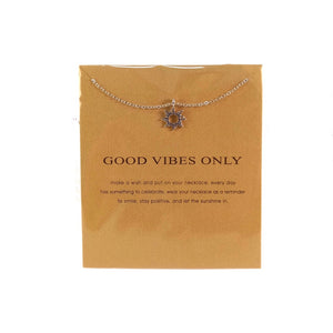 Karma Series Necklace - Good Vibes Only