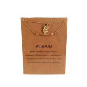 Karma Series Necklace - Wisdom