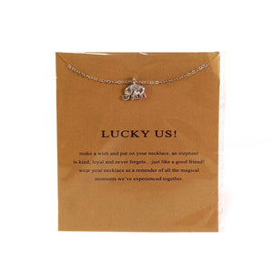 Karma Series Necklace - Lucky Us!
